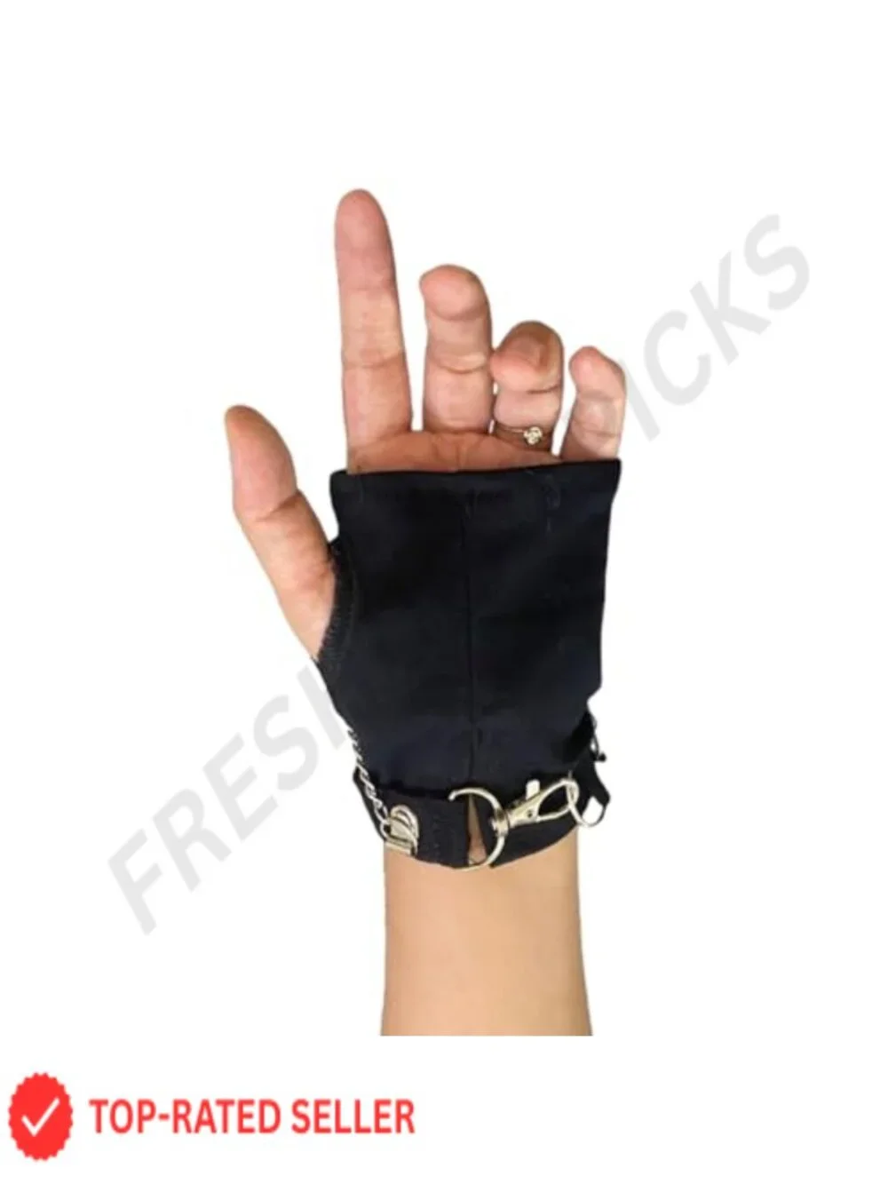 N/A edgy fingerless